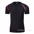 Fitness heren sportschool sport harddroogd shirt